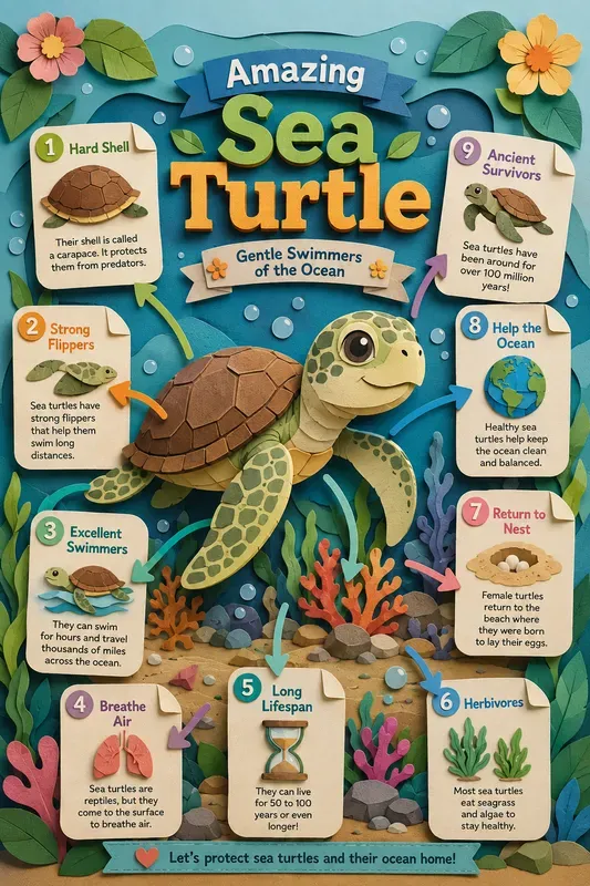 Cute Amphibious Animal Charts