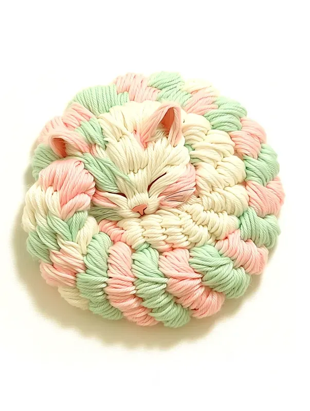 Faux 3D Tufted Yarn Graphics