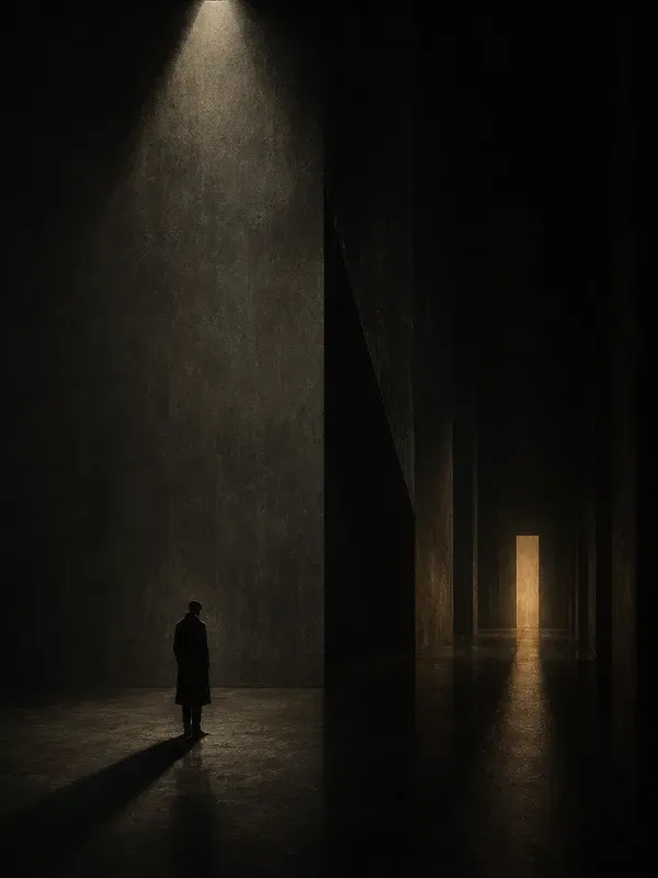 Cinematic Noir Abstract Art Generator