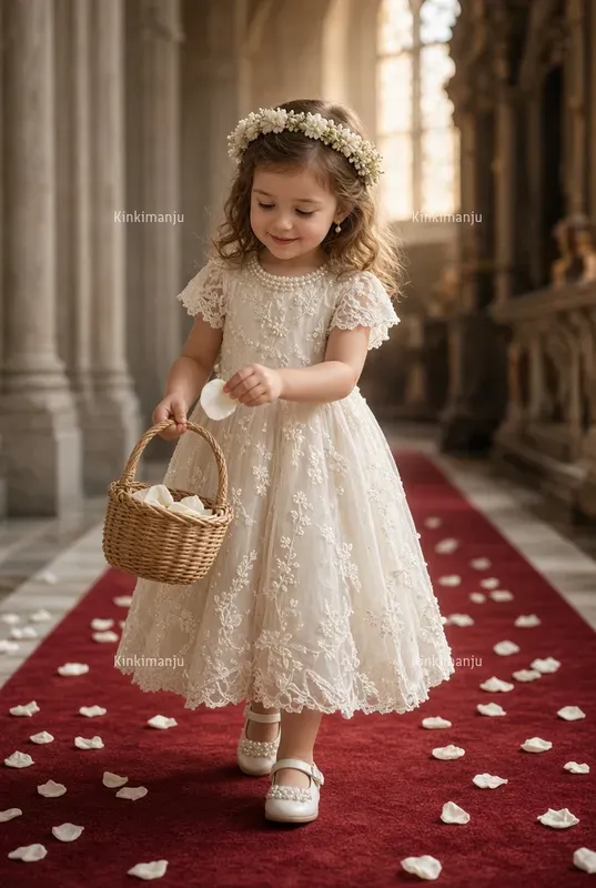 20 Cute European Flower Girls Packs