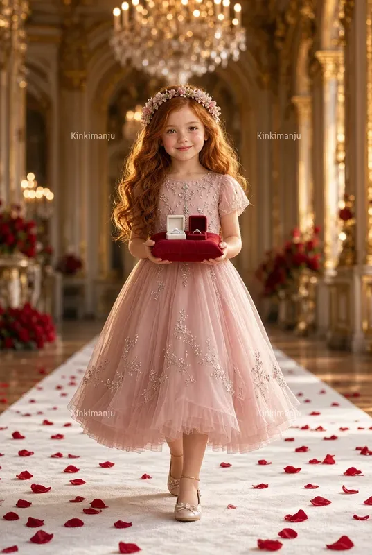 20 Cute European Flower Girls Packs