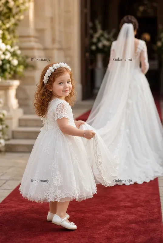 20 Cute European Flower Girls Packs