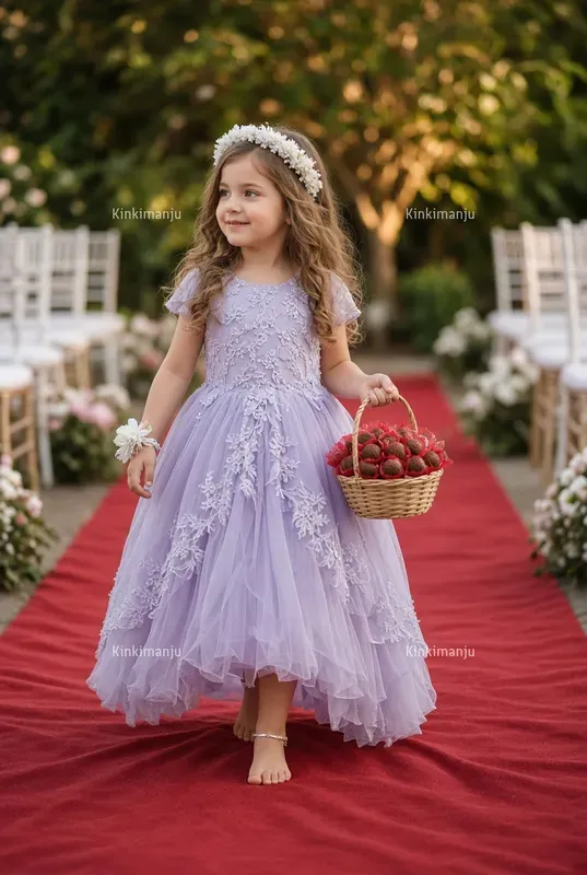 20 Cute European Flower Girls Packs