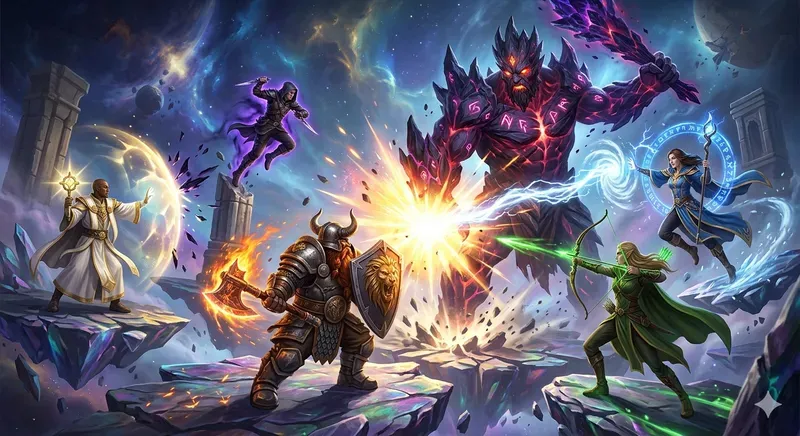 Epic Team Vs Boss Battle Generator