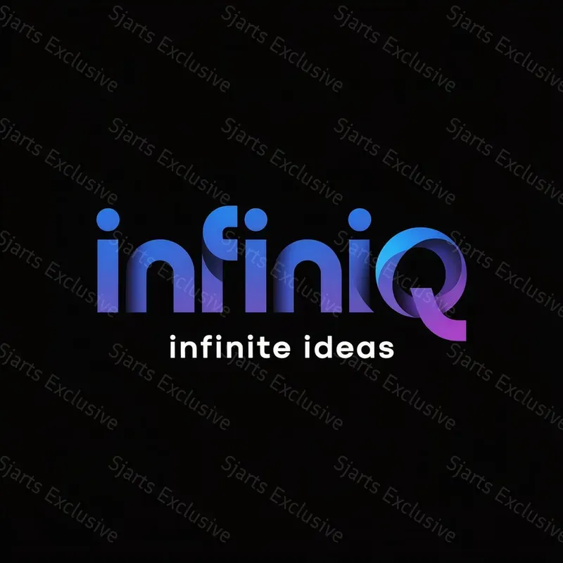 Modern 3D Gradient Logos