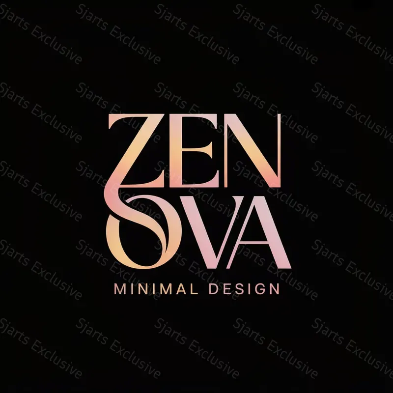 Modern 3D Gradient Logos