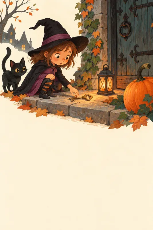 Halloween Story Starter Picture Pages