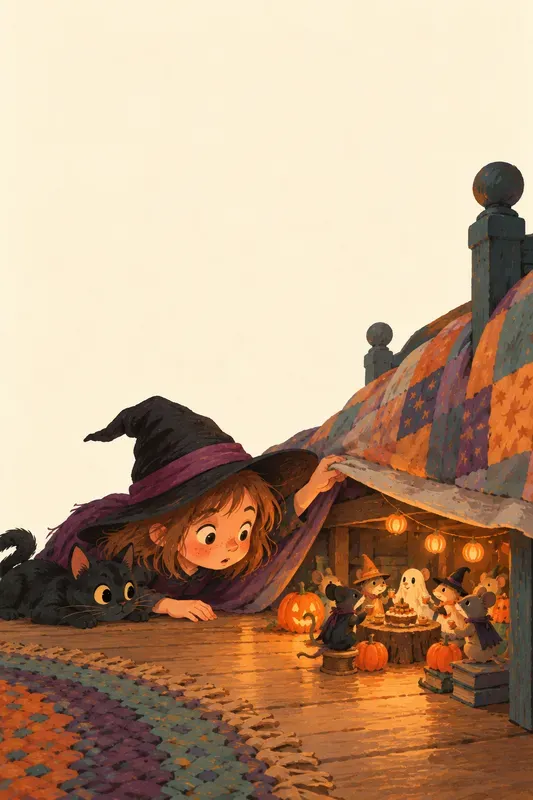 Halloween Story Starter Picture Pages
