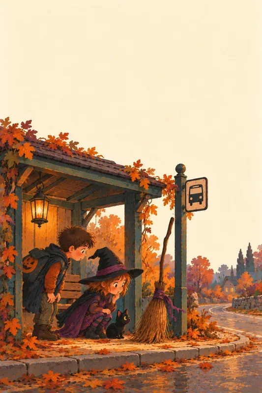 Halloween Story Starter Picture Pages