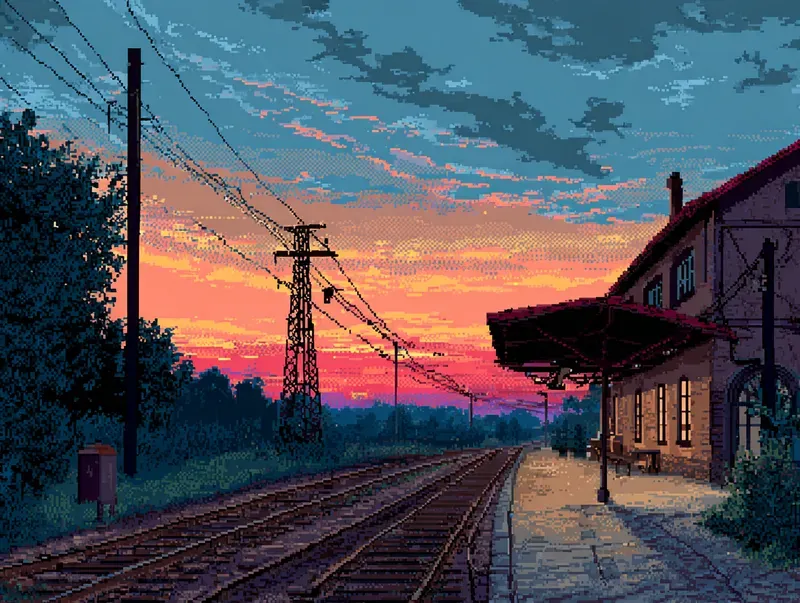 90s Adventure Game Pixel Art