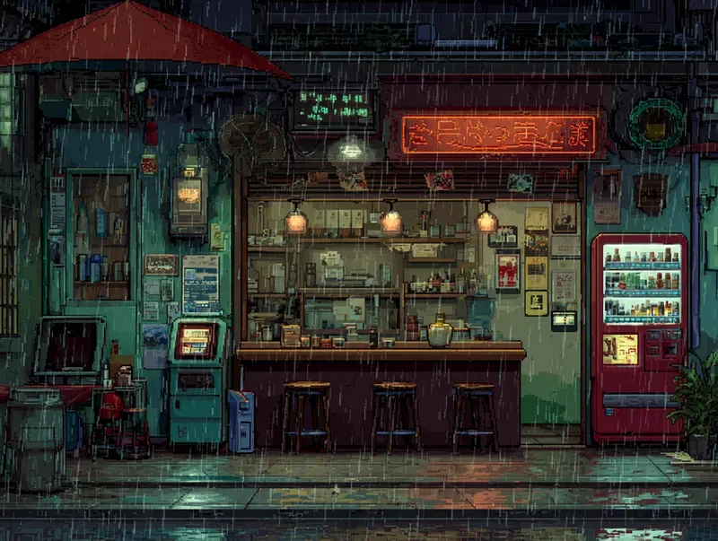 90s Adventure Game Pixel Art