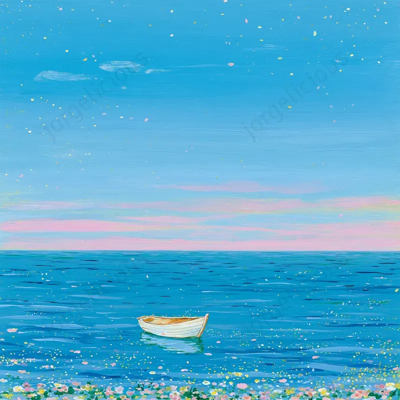 Poetic Pastel Illustration Art