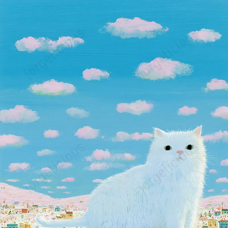 Poetic Pastel Illustration Art
