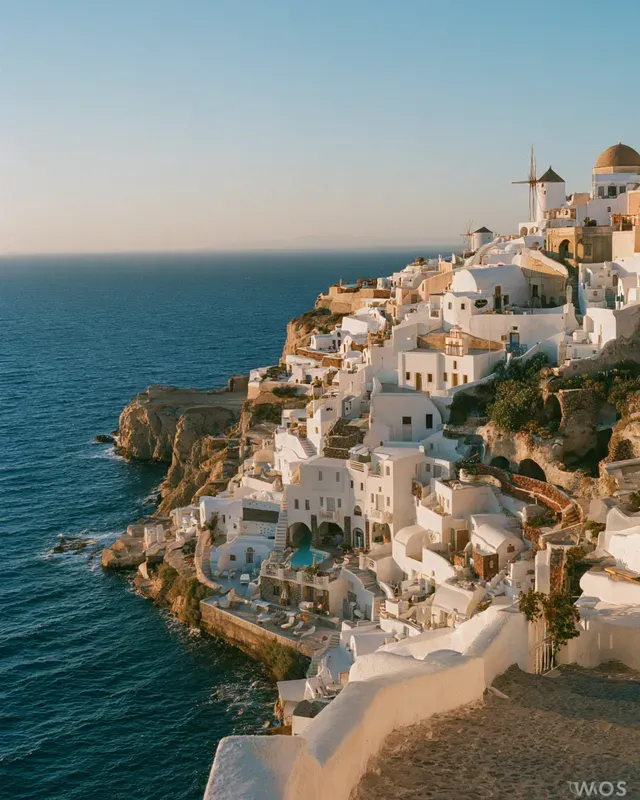 Dreamy Greek Islands Golden Hour Photos