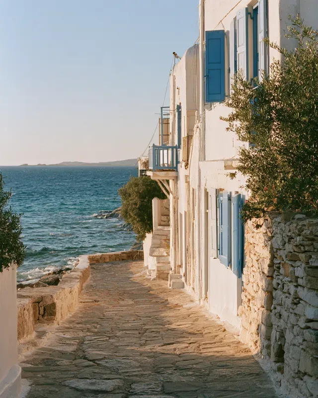 Dreamy Greek Islands Golden Hour Photos