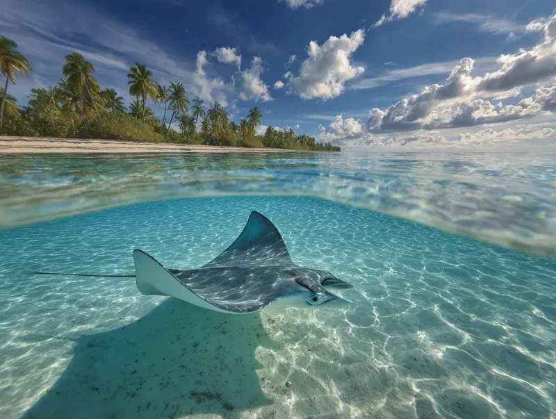 Split Water Animal Photography Generator