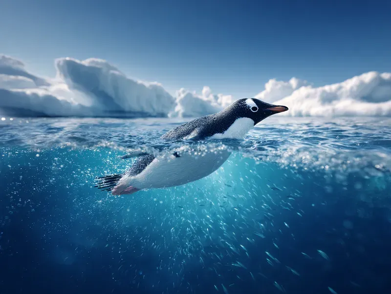 Split Water Animal Photography Generator