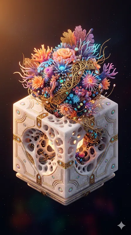 Mineral Biophilia Isometric Terrariums