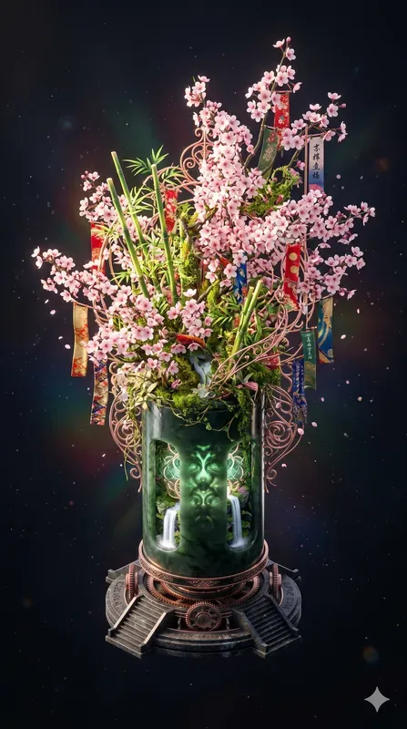 Mineral Biophilia Isometric Terrariums