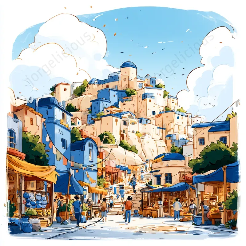 Painterly Adventure Illustrations