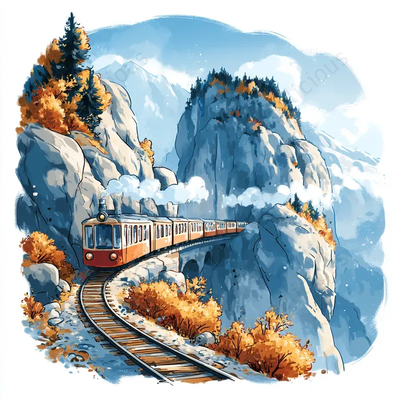 Painterly Adventure Illustrations