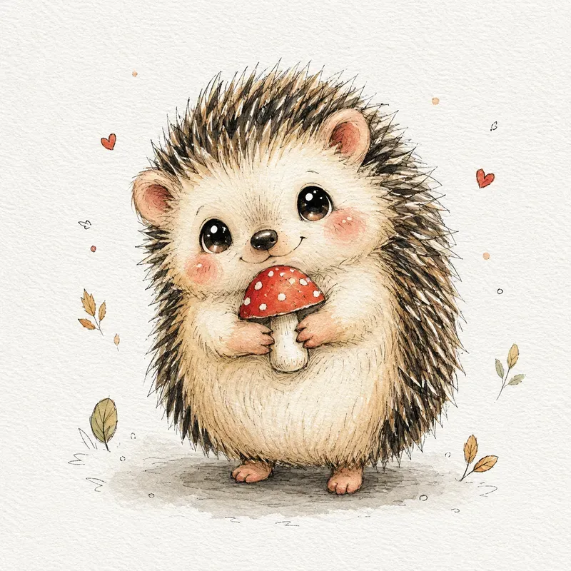 Whimsical Handdrawn Character Sketches