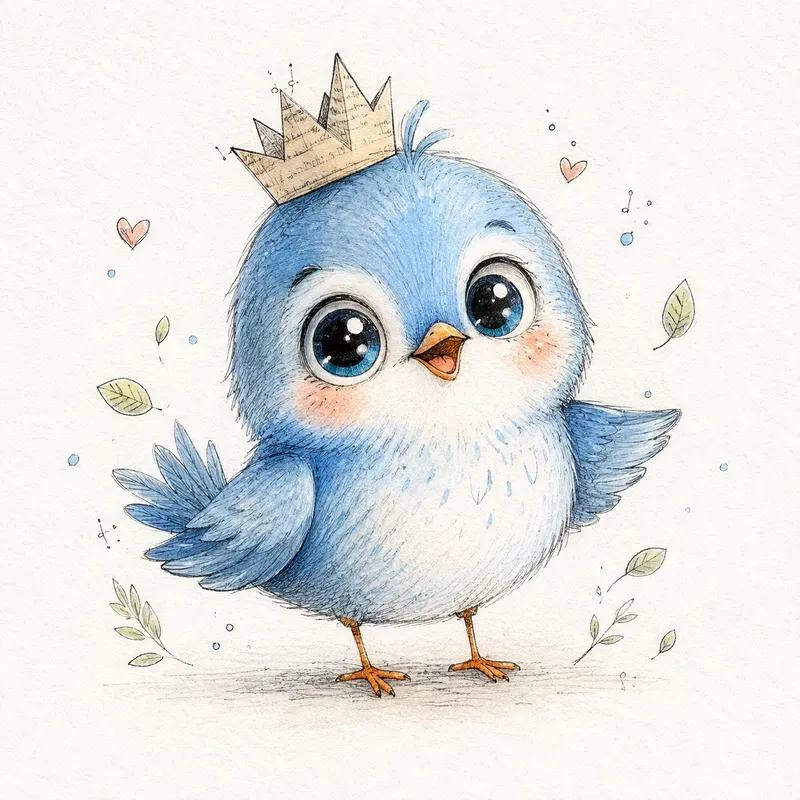 Whimsical Handdrawn Character Sketches