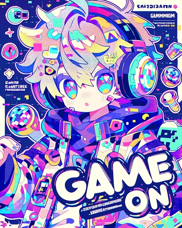 Retro Japanese Pop Poster Generator