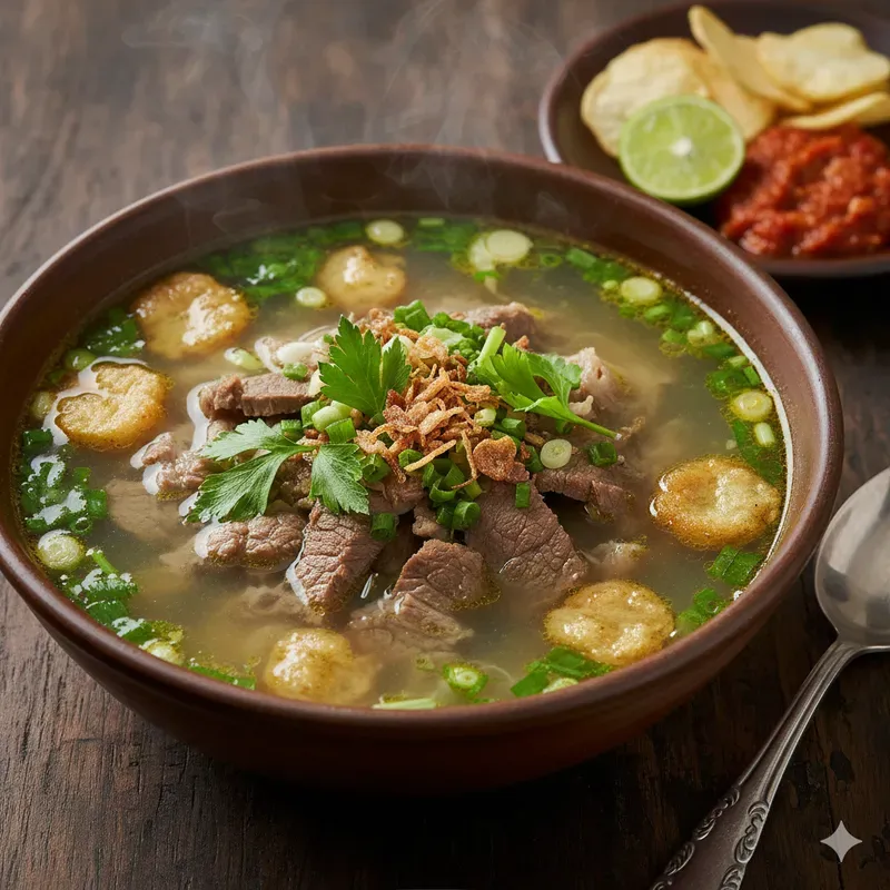 Minangkabau Dishes Stock Photos