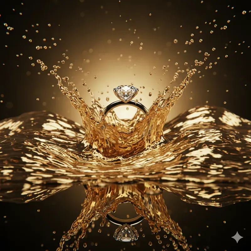Luxury Molten Gold Splash Creators