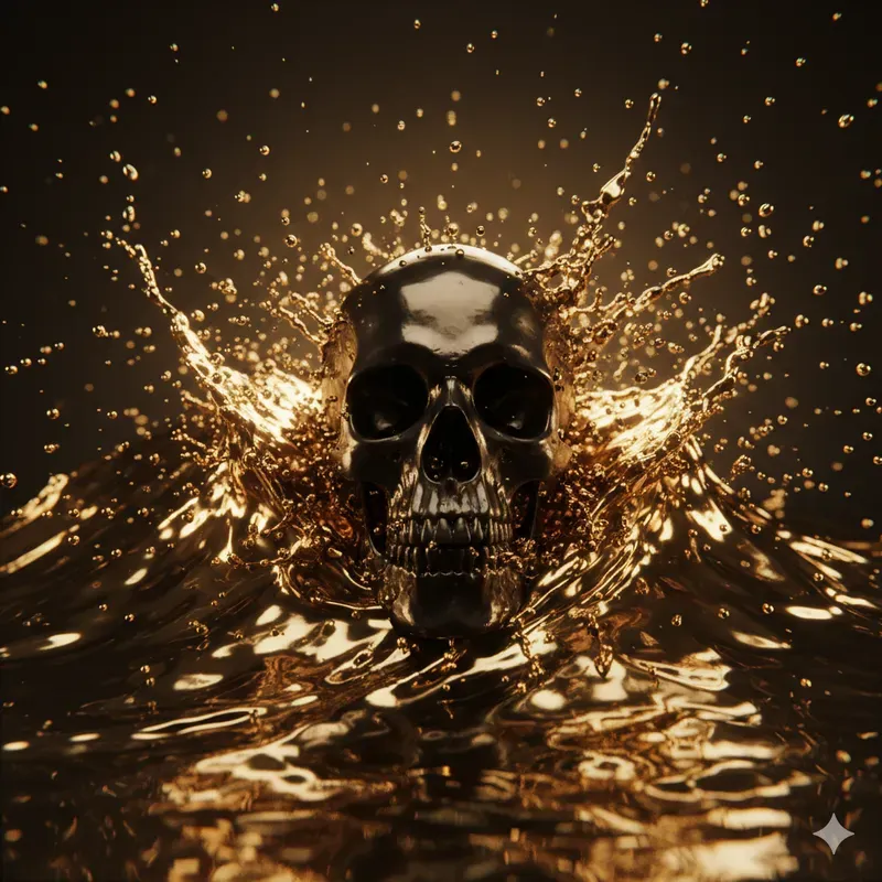 Luxury Molten Gold Splash Creators