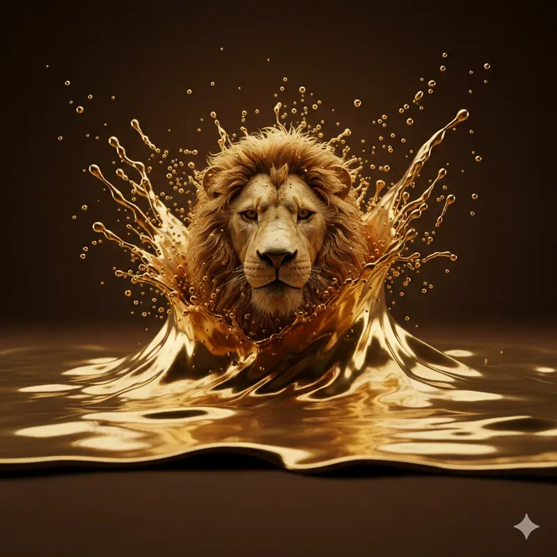 Luxury Molten Gold Splash Creators