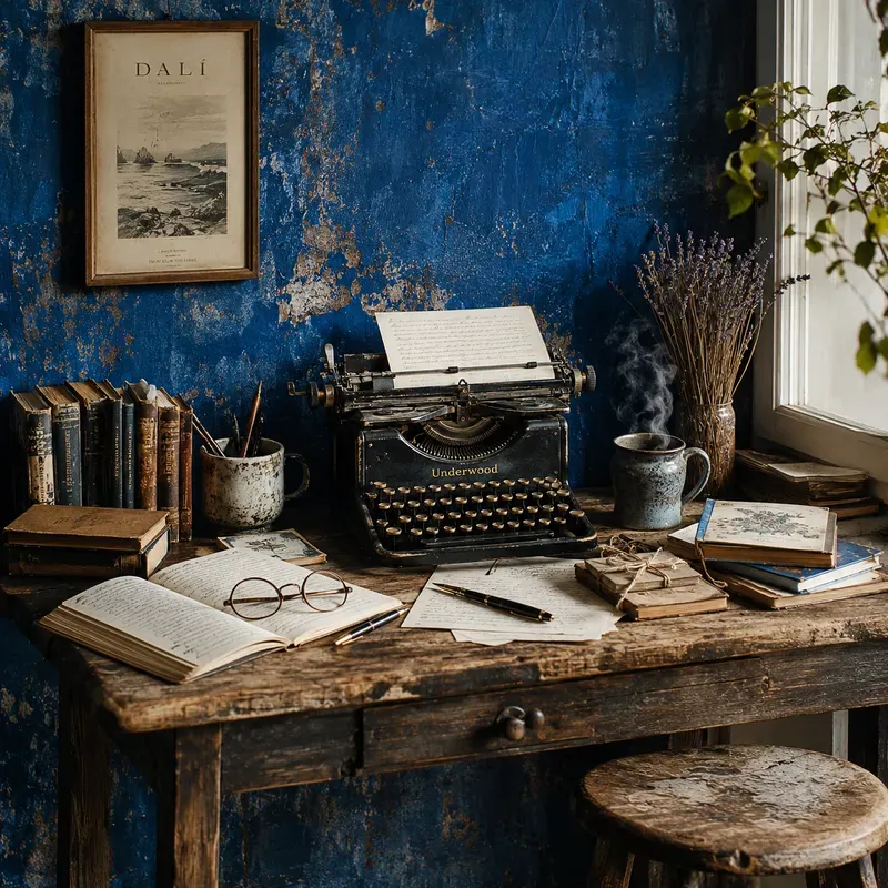 Rustic Blue Story Scenes