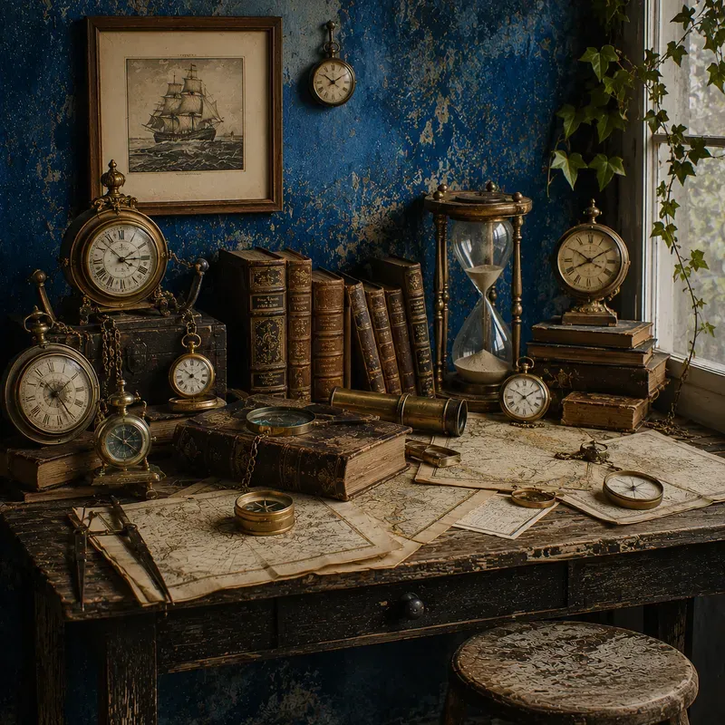 Rustic Blue Story Scenes