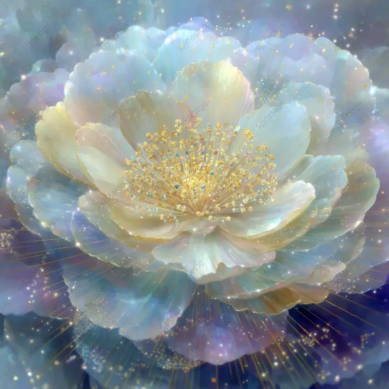 Celestial Aura Portrait Art