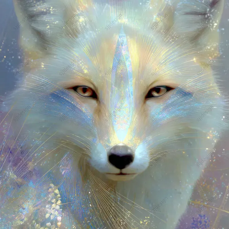 Celestial Aura Portrait Art