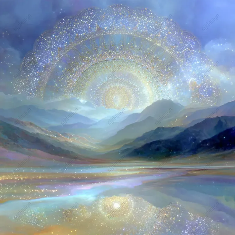 Celestial Aura Portrait Art