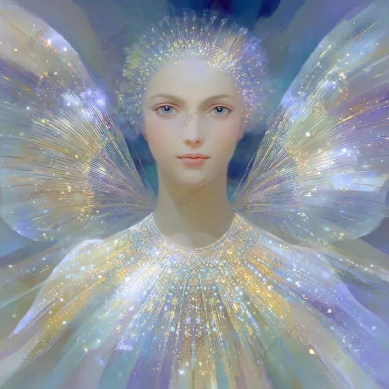 Celestial Aura Portrait Art