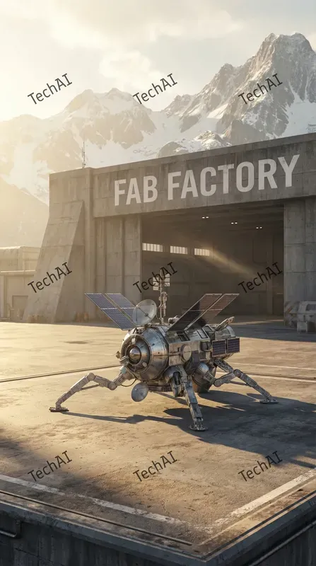 Cinematic Retrofuturistic 3D Art