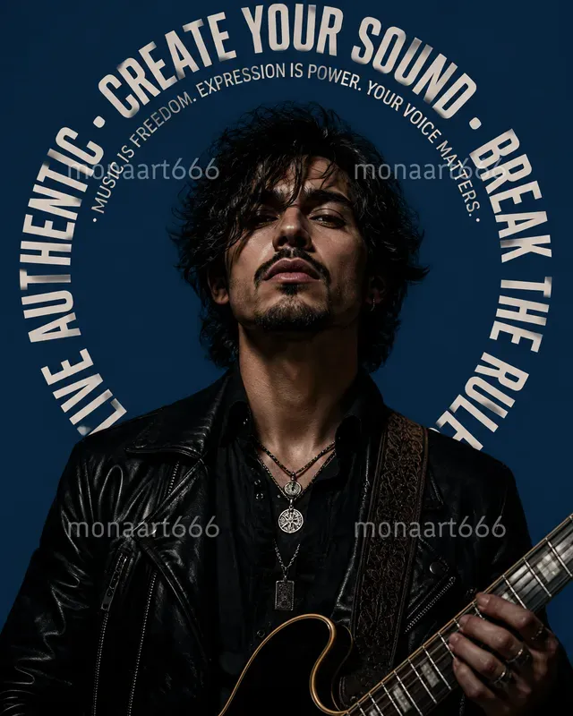 Editorial Halo Typography Portraits