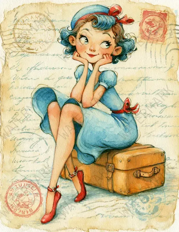 Cute Traveler Adventures Journal Pages