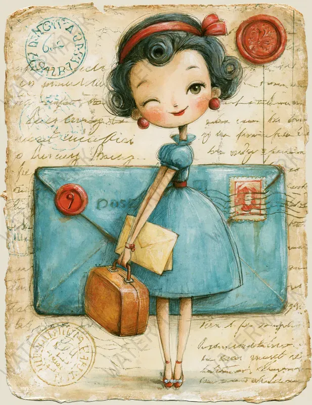 Cute Traveler Adventures Journal Pages