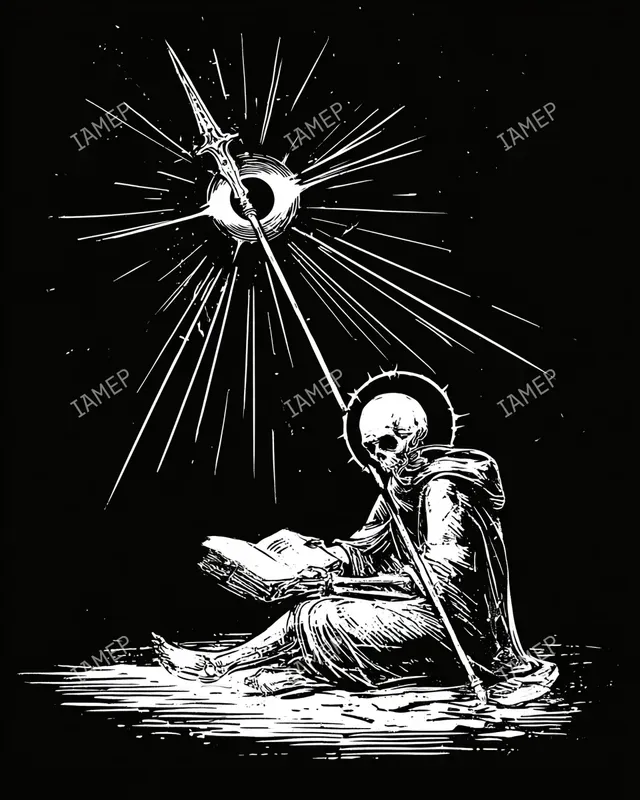 Dark Occult Woodcut Visions