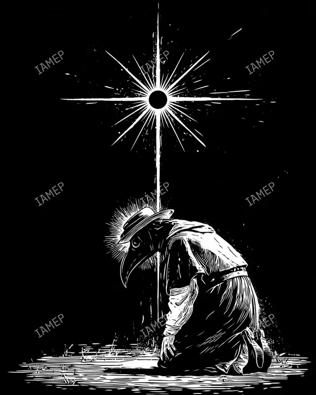 Dark Occult Woodcut Visions