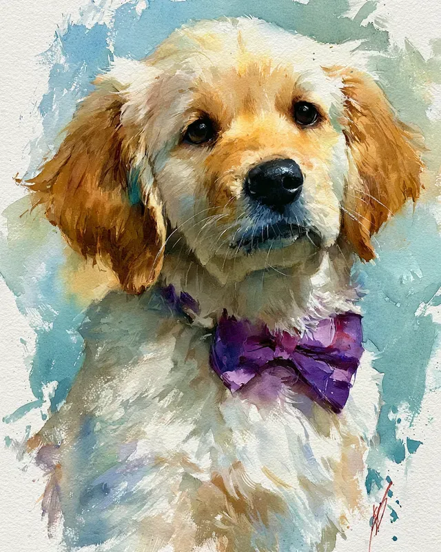 Soft Watercolor Dream Art