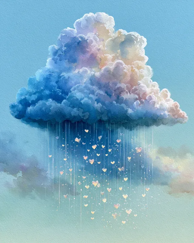 Soft Watercolor Dream Art