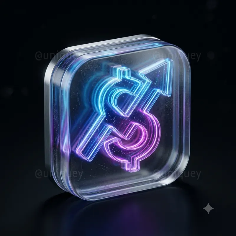 Hyperreal 3D Cyber Icon Gens