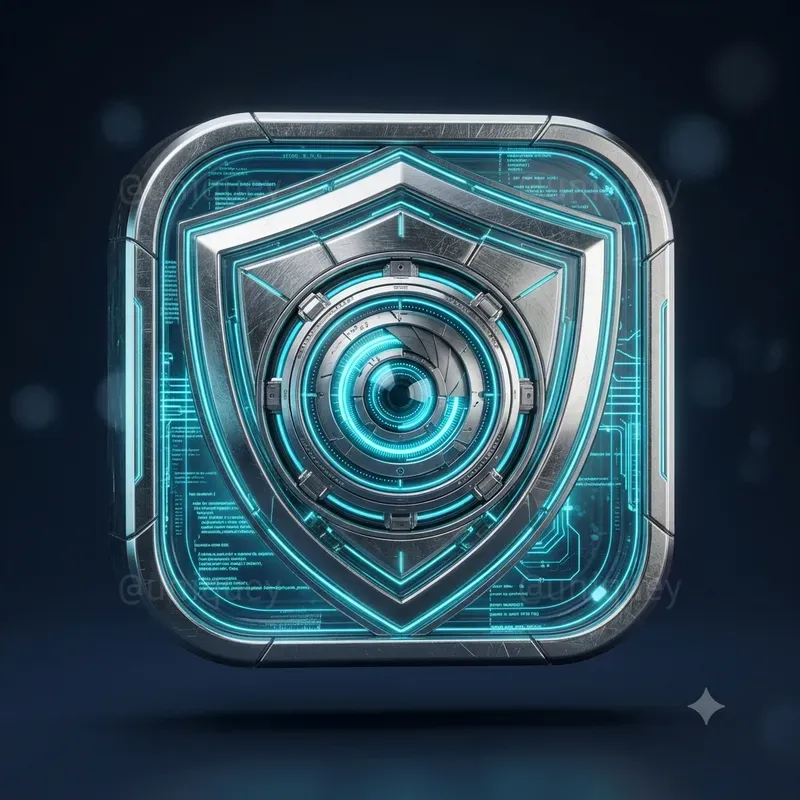 Hyperreal 3D Cyber Icon Gens