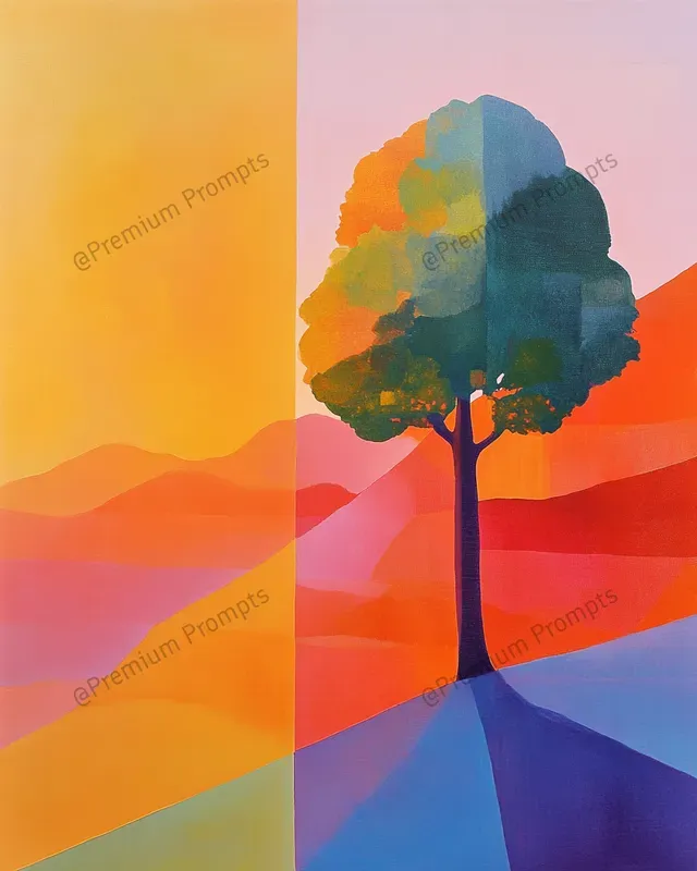 Smooth Gradient Contemporary Artworks