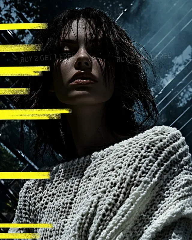 Neon Editorial Fashion Shoots